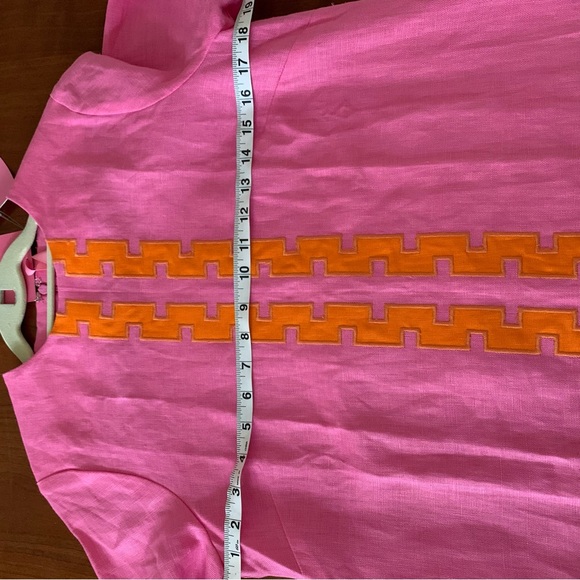 NWT Tuckernuck x Atlantic Pacific Hartman Dress Peony Pink Tangerine Small - Picture 11 of 14